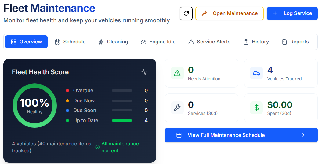 Vehicle 360 Program VehiX360 | Fleet Management Software — Vehicle Tracking ...